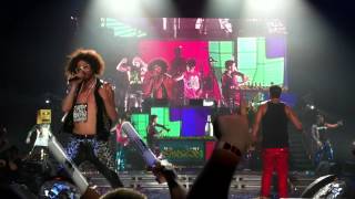 LMFAO Party Rock Anthem and Champagne Shower Live in Minneapolis [upl. by Atiuqahs]