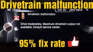 BMW DRIVETRAIN MALFUNCTION 95 FIX EVERYTIME  AND CAUSE [upl. by Cacilie]