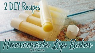 QUICK amp EASY DIY CHAPSTICK  LIP BALM  Essential Oil Recipes  PARTY FAVOR [upl. by Damha]