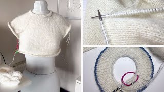 TRICOT EN ROND  Quelques conseils pour commencer ✨ Marion Blush [upl. by Ahsenwahs663]