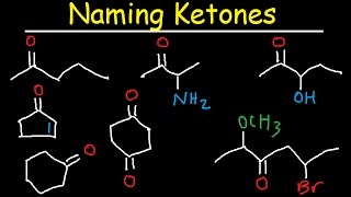 Naming Ketones Explained  IUPAC Nomenclature [upl. by Ecirpak]