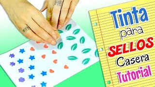 Tintas para Sellos Tintas para Scrapbook TUTORIAL [upl. by Notaes]