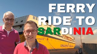 Ferry to Sardinia  How to reach the Beautiful Island of Sardinia by Ferry Boat [upl. by Uhayile7]