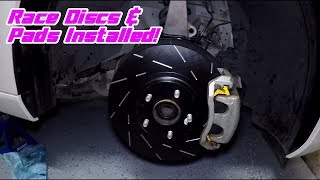 Brake Pads amp Discs Install  Detailed Walkthrough on a 370Z [upl. by Rostand]