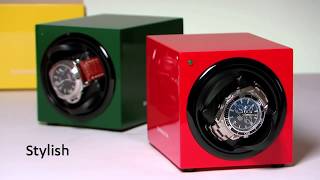 Single Watch Winder  Barrington Watch Winders [upl. by Sualkin]