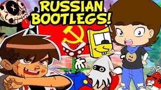 Russian BOOTLEG CRAP Games  ConnerTheWaffle [upl. by Miahc]