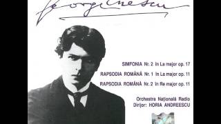 George Enescu Rapsodia Română nr 1 în La major op 11  Orchestra Națională Radio [upl. by Squire721]