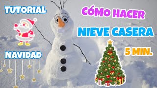 Tutorial NIEVE CASERA fácil en 5 MINUTOS  ISINAPIOLINA [upl. by Hank]