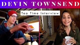 Devin Townsend Tea Time Interview with Elizabeth Zharoff [upl. by Noyerb]