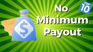 Top 10 Survey Sites With No or Low Minimum Payout Threshold Fastest Paying Sites Revealed [upl. by Animas]