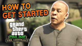 How To Start The Dr Dre Missions in GTA 5 Online The Contract DLC [upl. by Nesyaj]