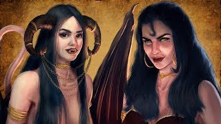 Succubus The Story Behind the Infamous Demon  Demonology Explained [upl. by Nedrob615]