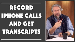 Record Phone Calls  Transcripts with Rev Call Recorder  DEMO amp REVIEW [upl. by Vere]