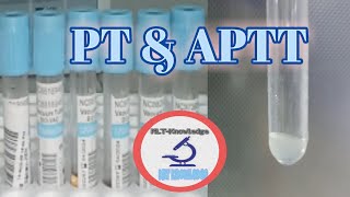 Prothrombin Time PTActivated Partial Thromboplastin TimeAPTT Practical Procedure [upl. by Chard]