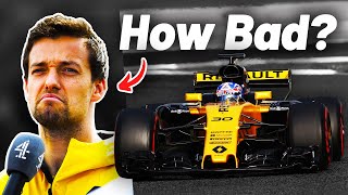 How Bad Was Jolyon Palmer in F1 [upl. by Dorsy]