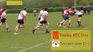 Fawley U15 v Towcestrians U15 13424 Full Match [upl. by Garlen]