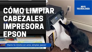 Cómo limpiar los cabezales de cartuchos de una impresora Epson L4150 y otros modelos L  Hazlo tú 👍 [upl. by Sergei489]