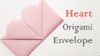 Origami Heart Envelope [upl. by Bettye764]