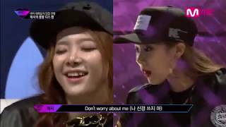 UNPRETTY RAPSTAR ep02  Jessi diss rap ENG SUB [upl. by Ybocaj]