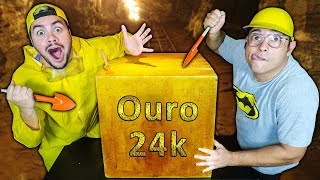 ESCAVANDO OURO GIGANTE COM RECOMPENSAS E SURPRESAS [upl. by Etz123]