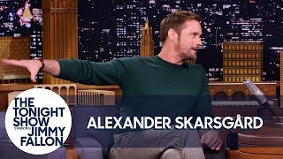 Alexander Skarsgård Teaches Jimmy the Swedish Midsummer Dance [upl. by Trask762]