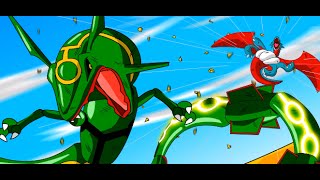 Rayquaza Vs  Pokemon The Fated Encounter Part 2 FULL HD 1080p [upl. by Rydder440]