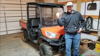 How to fix Kubota RTV 900 loss of power [upl. by Audras973]