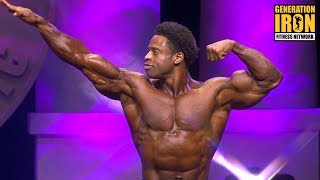 Breon Ansleys Arnold Classic 2018 Winning Posing Routine  Generation Iron [upl. by Larrej]