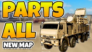 All Pantsir S1 Part Locations New Map War Tycoon [upl. by Yalonda900]