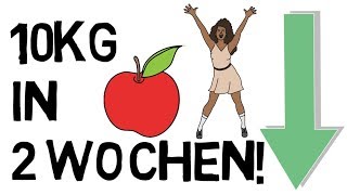 10kg in 2 Wochen abnehmen Wie schnell kann man abnehmen [upl. by Lucky]