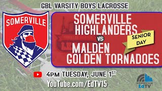 SHS Boys Lacrosse vs Malden 6121 [upl. by Cressy]