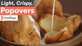 How To Make Light CrazyCrisp Popovers [upl. by Ziom]