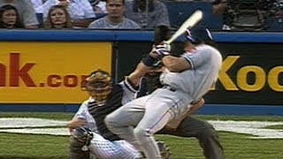 NYMNYY Roger Clemens beans Mike Piazza [upl. by Aremaj]