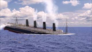 Sinking of the Lusitania HD Animation [upl. by Reeves679]