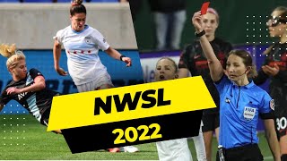 EVERY RED CARD  NWSL 2022 [upl. by Irahs]