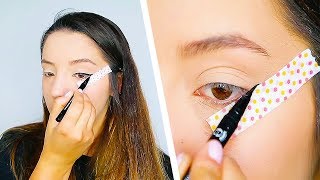 8 Easy Eyeliner Tutorials For Beginners [upl. by Dymphia164]