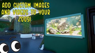 Import Custom Images and Videos  Planet Zoo Billboards Tutorial [upl. by Lesser]