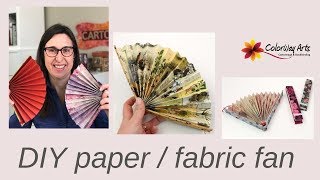 DIY fan with a fabric cover [upl. by Vevina]