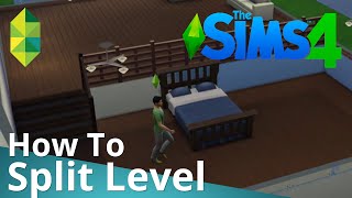 The Sims 4 Tutorial — How to Split Level [upl. by Aklam]