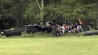 Deadly Blackhawk crash at golf course [upl. by Cleodal]