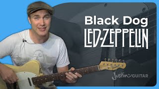 Black Dog by Led Zeppelin  Guitar Lesson [upl. by Shurlocke]