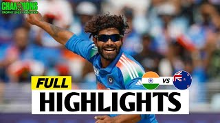 India vs New Zealand ICC Champions Trophy 2025 Match Highlights  IND Vs NZ Highlights [upl. by Ima]