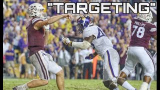 2018 College Football Targeting Ejections [upl. by Trueman]