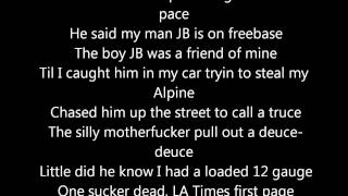 eazye  boyz n the hood lyrics [upl. by Sigvard]