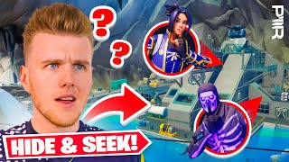 Covert Cavern HIDE AND SEEK in Fortnite [upl. by Rasure]