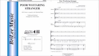 Poor Wayfaring Stranger BL955 Arr by Christi Jones [upl. by Onitnerolf199]