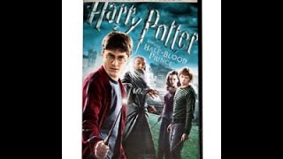 Opening To HarryPotter And The Half Blood Prince Rental Copy 2009 DVD [upl. by Nelram947]