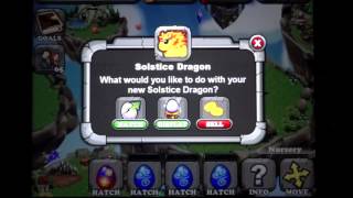 How to Breed a Solstice Dragon in DragonVale  Evolution [upl. by Ravid]