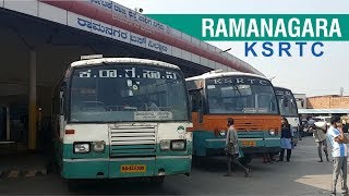 Ramanagara KSRTC Bus Station  Karnataka [upl. by Xonnel]