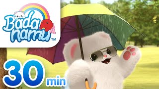 Badanamu Weather amp Seasons Compilation l Nursery Rhymes amp Kids Songs [upl. by Dusen]